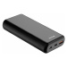Zdroj záložní PowerBank 20000mAh SWISSTEN Line 20W QC 3.0 Li-pol, USB, USB-C, microUSB černý