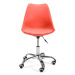 Otočná židle FD005 - červená