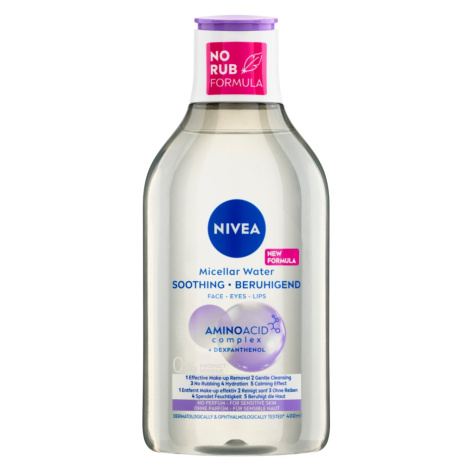 Nivea zklidňující micelární voda 3 v 1 pro citlivou plet' SENSITIVE 400 ml