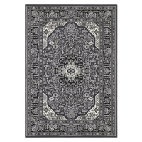 Nouristan - Hanse Home koberce Kusový koberec Mirkan 104436 Dark-grey - 200x290 cm