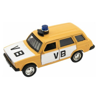 Policejní auto VB combi kov/plast pro zpětné natažení na baterie se zvukem