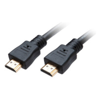 Akasa kabel HDMI - HDMI, M/M, pozlacené konektory, 8K@60Hz, 2m, černá