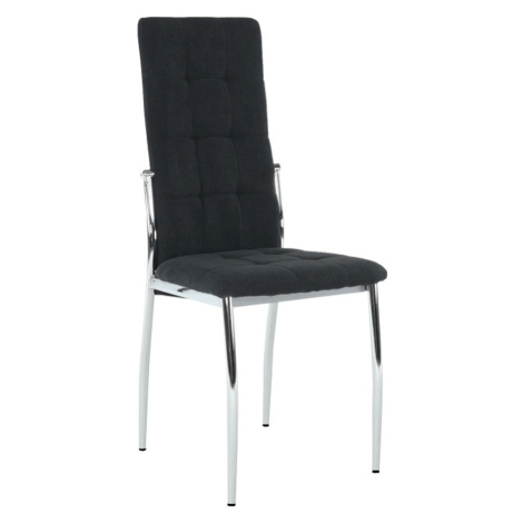 Židle ADORA NEW, černá látka / kov Tempo Kondela