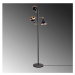 Sofahouse 28533 Designová stojanová lampa Salwah 163 cm černá závěsné svítidlo
