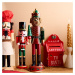 Vánoční figurka | NUTCRACKER | louskáček na ořechy | MULTICOLOR | 38 cm | 715327