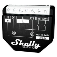 Shelly Wave 2PM, spínací modul, Z-Wave