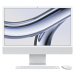 iMac 24" 4.5K displej, Apple M3 8jádrové CPU, 10jádrové GPU, 8GB, 256GB SSD, CZ - stříbrný