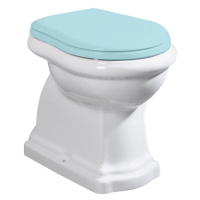 Kerasan RETRO WC mísa stojící, 38,5x59cm, zadní odpad, bílá