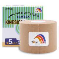 TEMTEX kinesio tejpovací páska béžová 5cmx5m