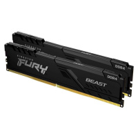 KINGSTON DIMM DDR4 64GB (Kit of 2) 2666MT/s CL16 FURY Beast Černá