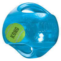 KONG guma + tenis Jumbler míč rugby - Výhodné balení: 2 x vel. M/L