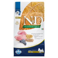 N&D Ancestral Grain Dog Adult Mini Lamb & Blueberry 800g