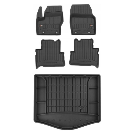 Set 3D Gumové rohože a rohože Ford C-Max Mk1