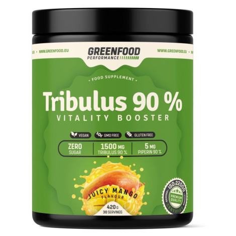 GreenFood Performance Tribulus Juicy mango 420 g GreenFood Nutrition