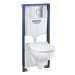 Závěsný wc set do lehkých stěn / předstěnový Grohe Bau Ceramic 39586000