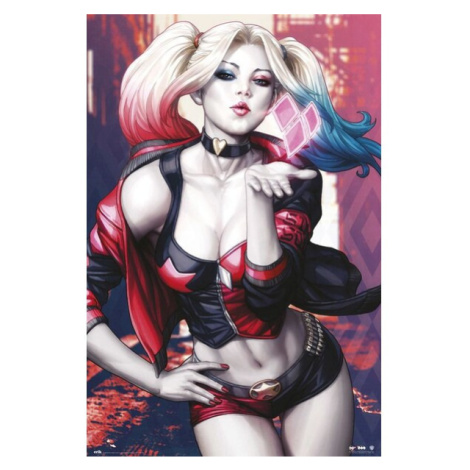 Plakát Harley Quinn - Kiss (13) Europosters