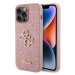 Kryt Guess GUHCP15LHG4SGP iPhone 15 Pro 6.1" pink hardcase Glitter Script Big 4G (GUHCP15LHG4SGP