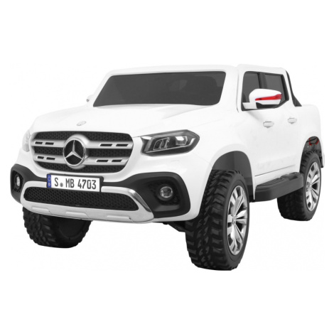 Mamido Elektrické autíčko Mercedes-Benz X-Class MP4 4x4 bílé