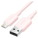 Vention USB 2.0 Type-A Male to Lightning Male 2.4A Cable 1M Pink PVC Type