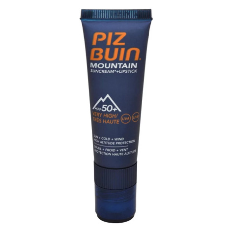 Sluneční krém SPF 50+ a ochranný balzám na rty SPF 30 2 v 1 (Mountain Combi "2 in 1" Sun Cream S Piz Buin