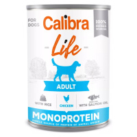 CALIBRA Life konzerva Adult Chicken with rice pro psy 400 g