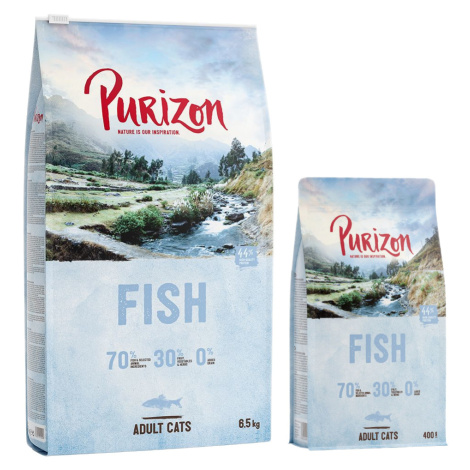 Purizon granule, 6,5 kg + 800 g zdarma! - Adult ryba - bezobilné