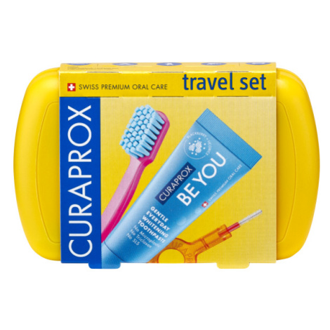 CURAPROX Travel set žlutý