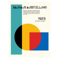 Ilustrace Bauhaus Ausstellung, Retrodrome, 30 × 40 cm