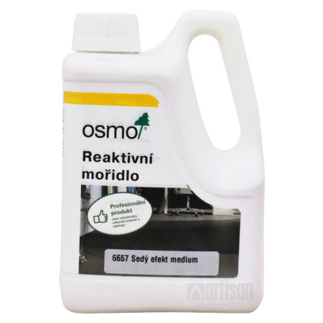OSMO Reaktivní mořidlo na dubové dřevo 1 l Šedý effekt medium 6657