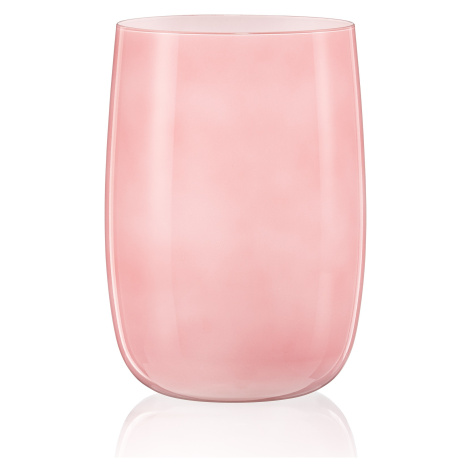 Crystalex růžová skleněná váza Caribbean Dream Cherry 18 cm Crystalex-Bohemia Crystal