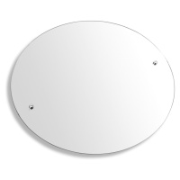 Novaservis - Zrcadlo ovál 60 x 50 cm Metalia 3 6317