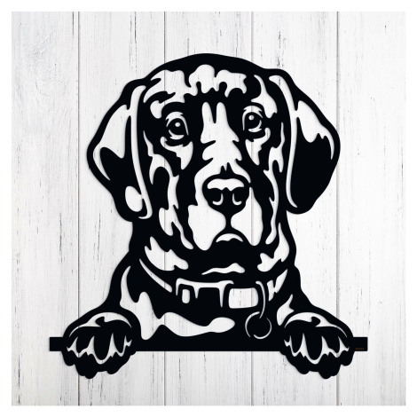 Dřevěný obraz pes na zeď - Labrador DUBLEZ