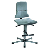 bimos Pracovní otočná židle SINTEC, permanentní kontakt, přestavování sklonu sedáku, podstavec z