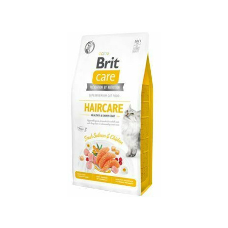 Brit Care Cat GF Haircare Healthy&Shiny Coat 7kg sleva