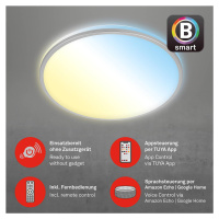 Briloner LED stropní svítidlo Ivy S, stmívatelné, CCT, Ø 49 cm