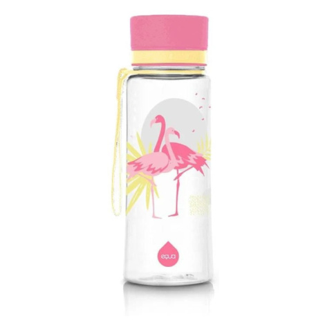 EQUA Flamingo 400 ml a 600 ml ekologická plastová lahev na pití bez BPA Velikost varianty: 600 m