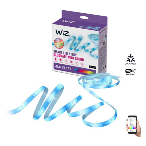 WiZ - LED RGBW Stmívatelný pásek 4m LED/6,5/230V 2700-6500K Wi-Fi 8720169078222
