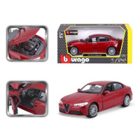 Bburago 1:24 Plus Alfa Romeo Giulia (2016) Metallic Red