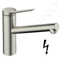 Hansgrohe 74806800 - Dřezová baterie, vzhled nerezu