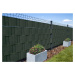 Stínící krycí páska na plot MATA zelená různé rozměry MyBestHome Rozměr: 19 cm x 33 metrů