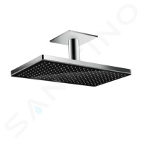 Hansgrohe 24002600 - Hlavová sprcha 460, sprchové rameno 10 cm, černá/chrom