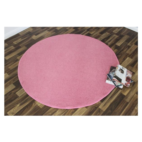 Kusový koberec Nasty 101147 Pink kruh FOR LIVING