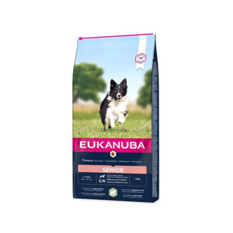 Eukanuba Dog Senior Small&medium Lamb&rice 2,5kg