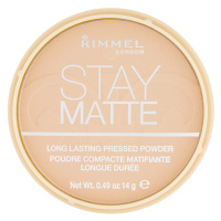 Rimmel London Stay Matte Pudr 005 Silky Beige 14g