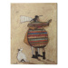 Obraz na plátně Sam Toft - Dancing Cheek to Cheeky, 2 cm - 30×40 cm