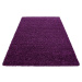 Ayyildiz koberce Kusový koberec Dream Shaggy 4000 lila Rozměry koberců: 60x110