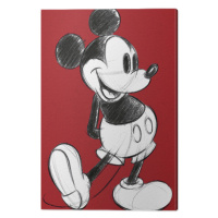 Obraz na plátně Mickey Mouse - Retro Red, 2 - 60×80 cm