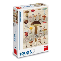 Puzzle Houby koláž 1000 dílků