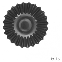 Forma kov košíček TORTELETTES  pr. 5,5 cm 6 ks - Orion