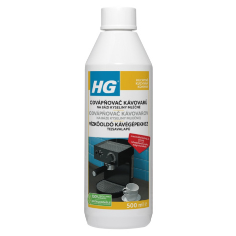HG Odvápňovač kávovarů na bázi kyseliny mléčné 500 ml